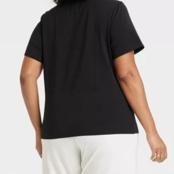 A New Day Black Fitted Short Sleeve T-Shirt - Picture 2 of 3